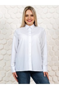 Рубашка женская белая офисная "Classic"